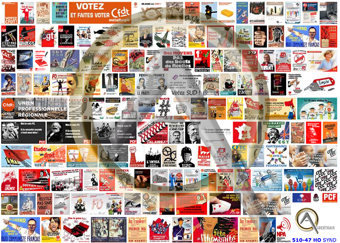 AFFICHES SYNDICATS FRANÇAIS