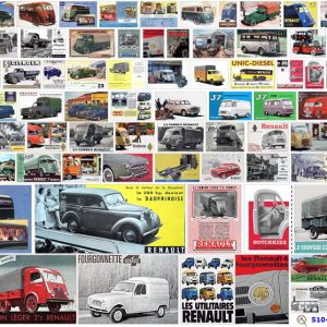 AFFICHES PUBLICITÉS VÉHICULES UTILITAIRES FRANÇAIS