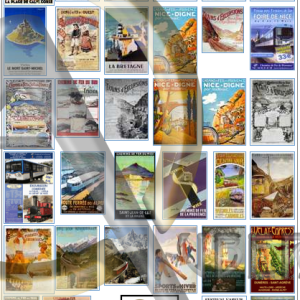 AFFICHES RÉSEAUX SECONDAIRES FRANCE