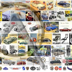 AFFICHES VOITURES FRANÇAISES I