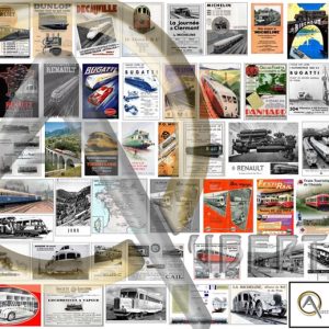 AFFICHES AUTORAILS FRANÇAIS