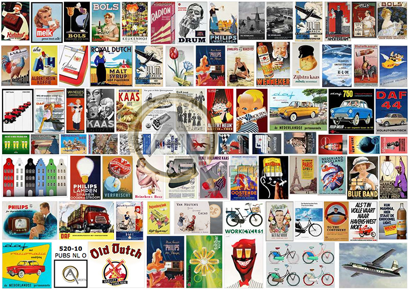 AFFICHES PUBLICITÉS PAYS BAS