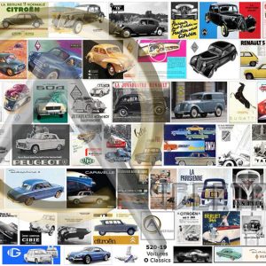 AFFICHES VOITURES FRANÇAISES CLASSICS