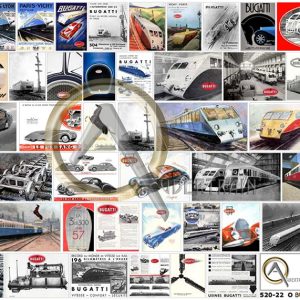 AFFICHES AUTOMOBILES BUGATTI
