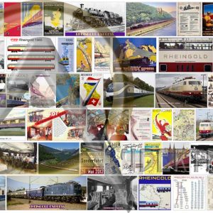 AFFICHES DR / DB RHEINGOLD