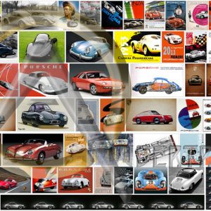 AFFICHES AUTOMOBILES PORSCHE