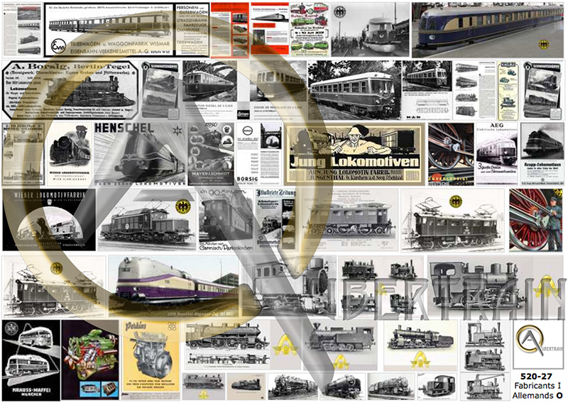 AFFICHES CONSTRUCTEURS ALLEMANDS