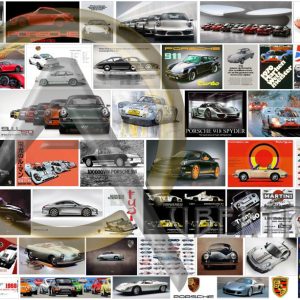 AFFICHES PORSCHE II