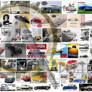 AFFICHES VOITURES FRANÇAISES II