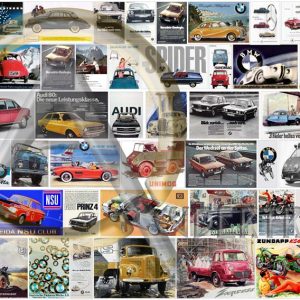 AFFICHES VOITURES ALLEMANDES II