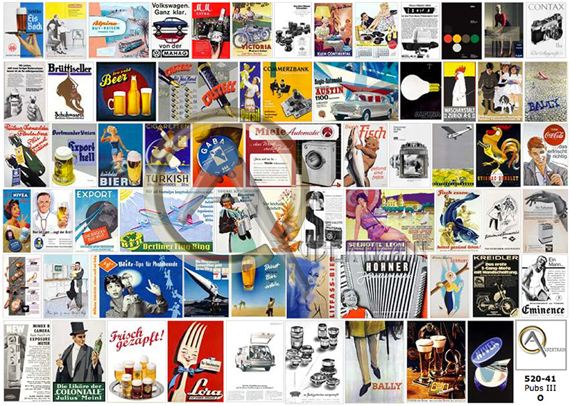 AFFICHES PUBS ALLEMANDES III