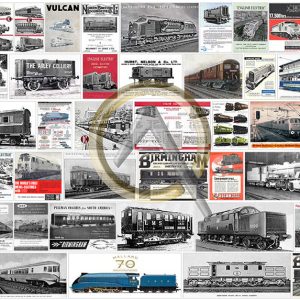 AFFICHES CONSTRUCTEURS DE MATÉRIEL FERROVIAIRE ANGLAIS II