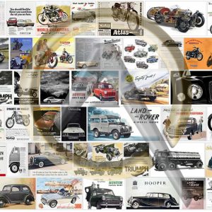 AFFICHES VÉHICULES ANGLAIS II