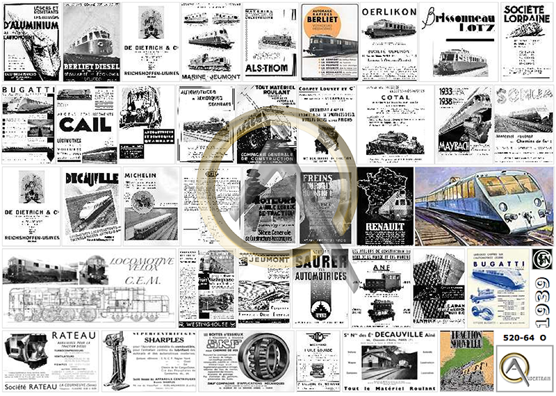 AFFICHES FR PUBS ANNEE 1939