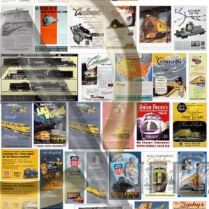 AFFICHES RÉSEAU UNION PACIFIC