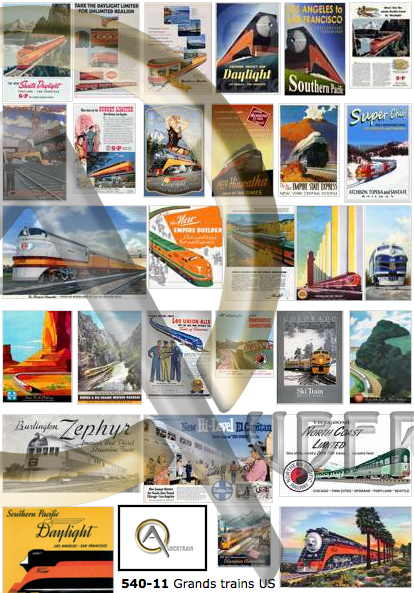 AFFICHES RÉSEAU NEW YORK CENTRAL