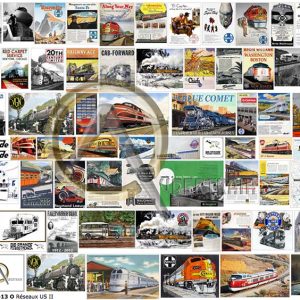 AFFICHES LOGOS COMPAGNIES AMÉRICAINES