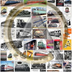 AFFICHES MATÉRIEL FERROVIAIRE FRANÇAIS pour. Livrées avec 3 supports en Kit bois. Ces supports peuvent être commandés à part (1010-34, 1010-35 et 1010-36).