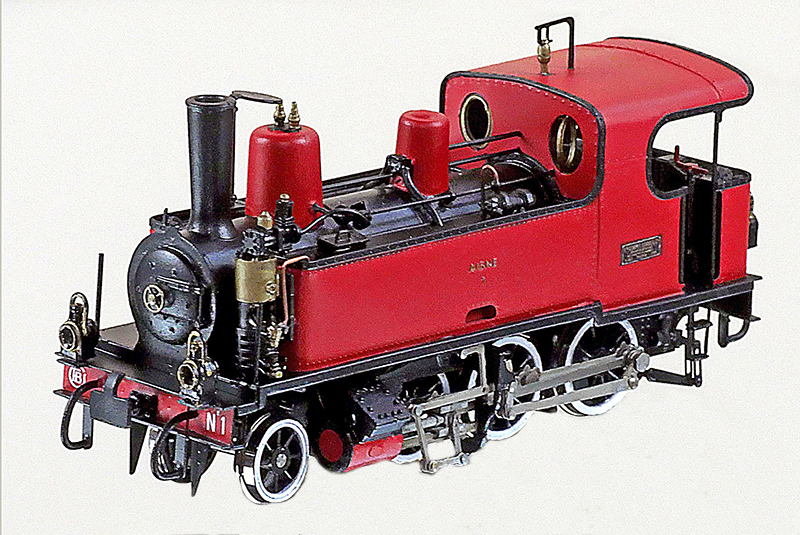 130 CORPET LOUVET CFBS MONTÉE PEINTE. Modèle DCC ready. – Image 2