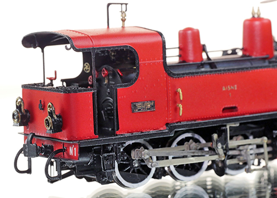 130 CORPET LOUVET CFBS MONTÉE PEINTE. Modèle DCC ready. – Image 3