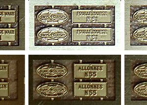 PLAQUES de BAPTÊME pour 030