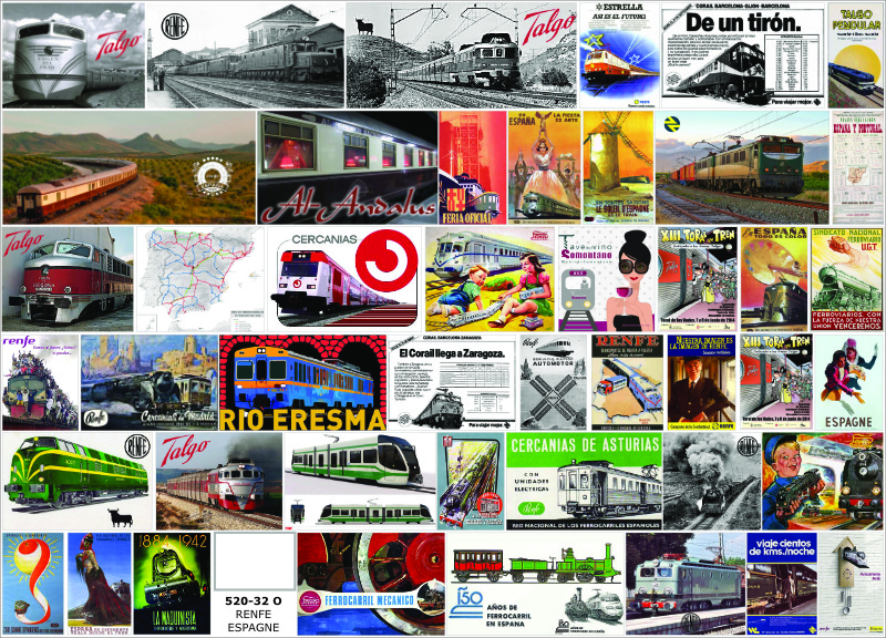 AFFICHES RENFE RÉSEAU – Image 3