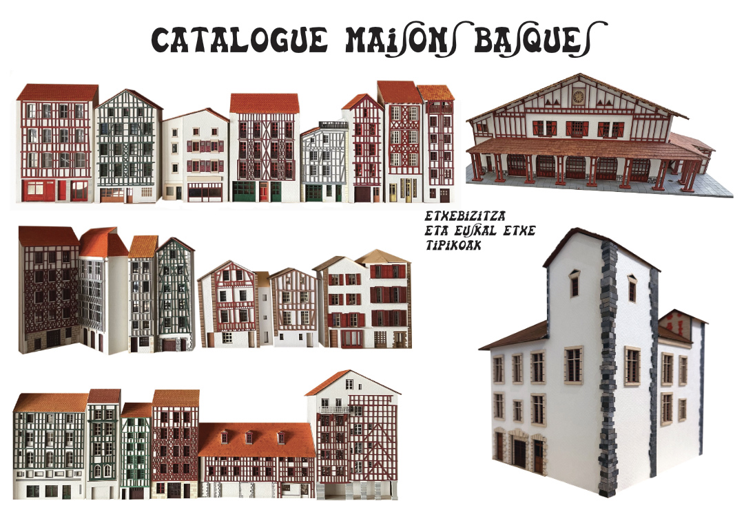 catalogue modelisme ferroviare maisons basques