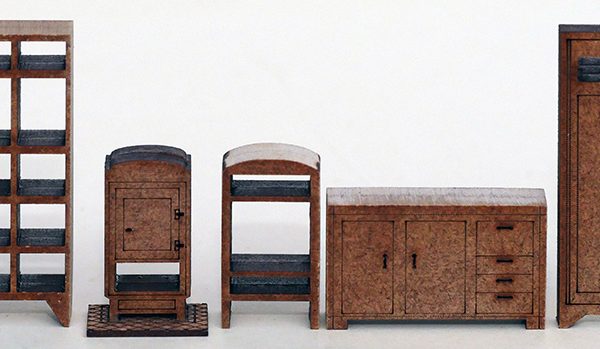 Kit POELE ÉTAGÈRE ARMOIRE PLACARD BAS et PANIER à BOIS