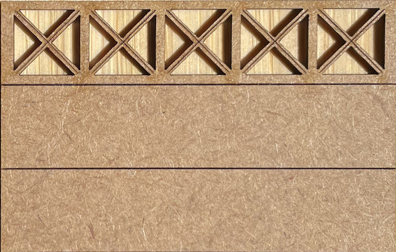 6 PALISSADES BÉTON 5 CROIX B + 7 POTEAUX BÉTON DROITS B