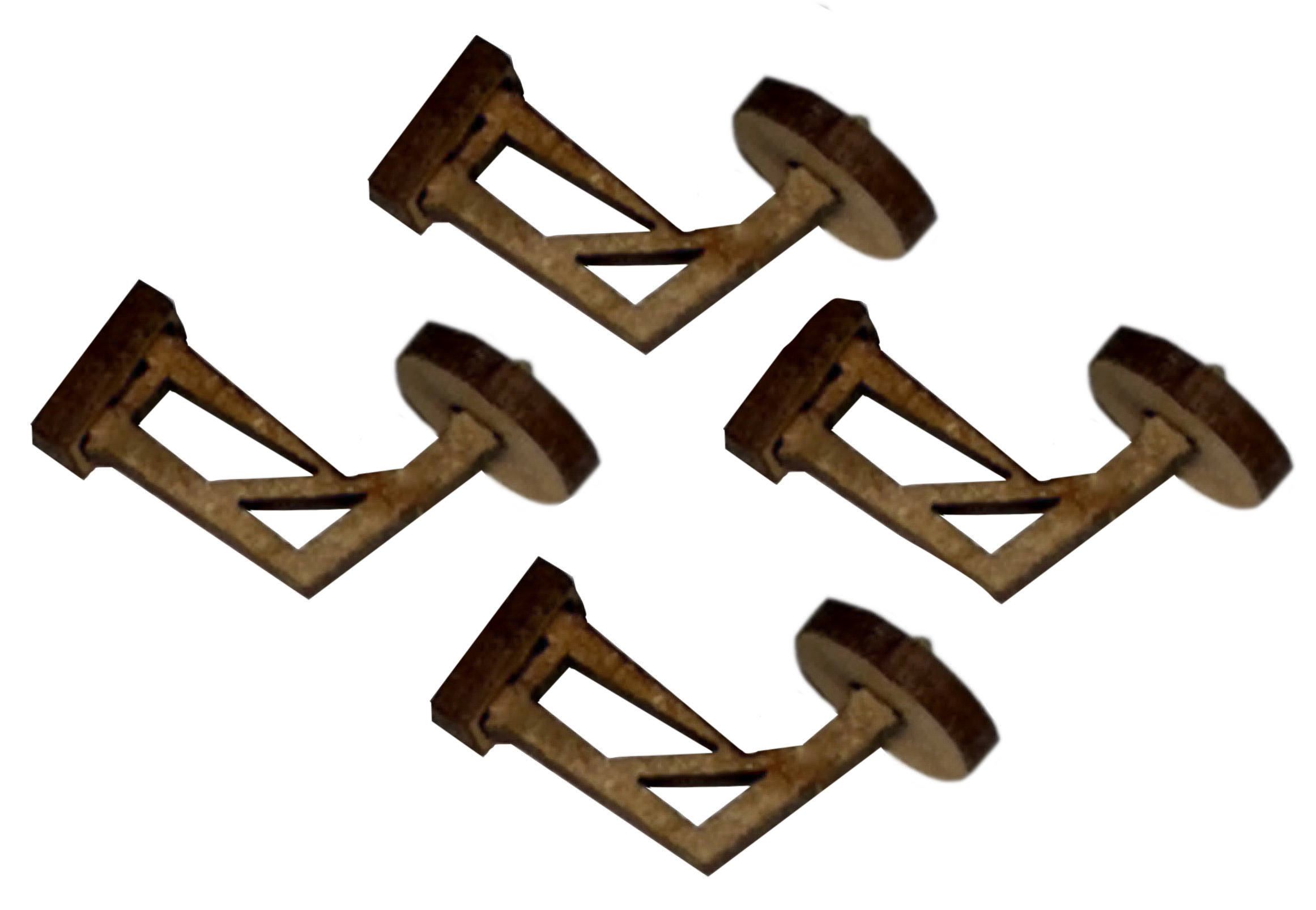 Kit 4 LAMPADAIRES MURAUX