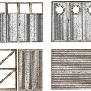 Kit 6 PORTES de GARAGE