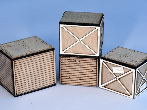 Kit 6 CAISSES BOIS