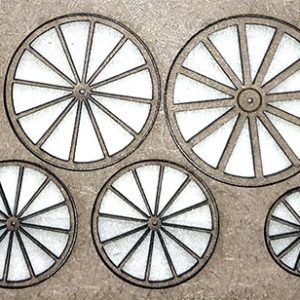 ROUES de CHARRETTES