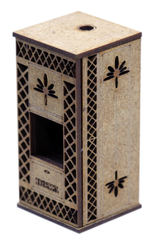 Kit POELE à BOIS EN FAIENCE
