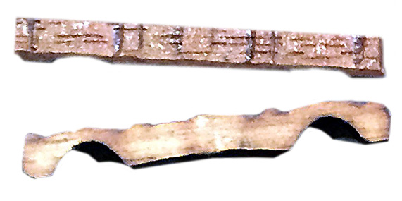 PAIRE de JOUG en BOIS pour BŒUFS