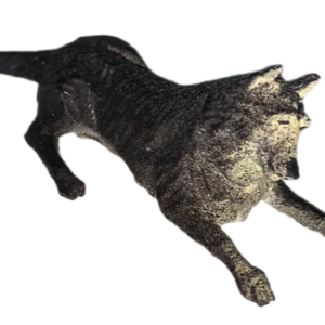 CHIEN de BERGER COUCHÉ