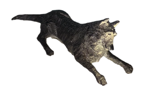 CHIEN de BERGER COUCHÉ