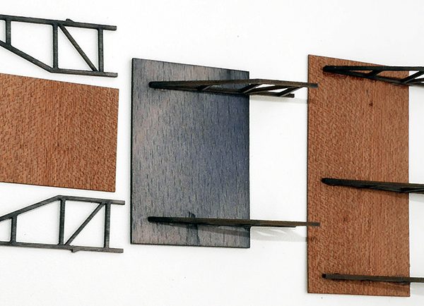 Kit SUPPORTS GRANDS PANNEAUX pour AFFICHE de 60 x 30 mm.