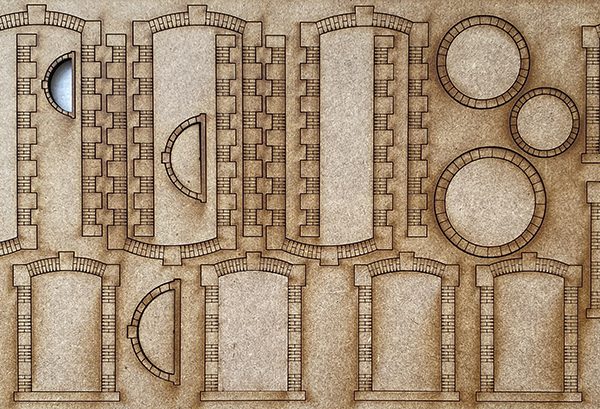 20 ENCADREMENTS PORTES ET FENÊTRES