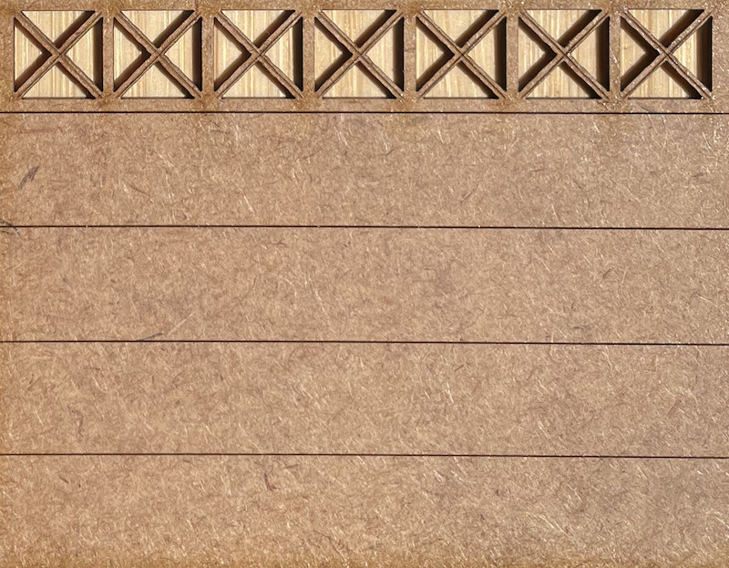 6 PALISSADES BÉTON 7 CROIX H + 7 POTEAUX BÉTON DROITS H