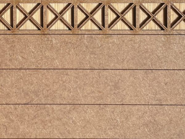 6 PALISSADES BÉTON 7 CROIX M + 7 POTEAUX BÉTON DROITS H