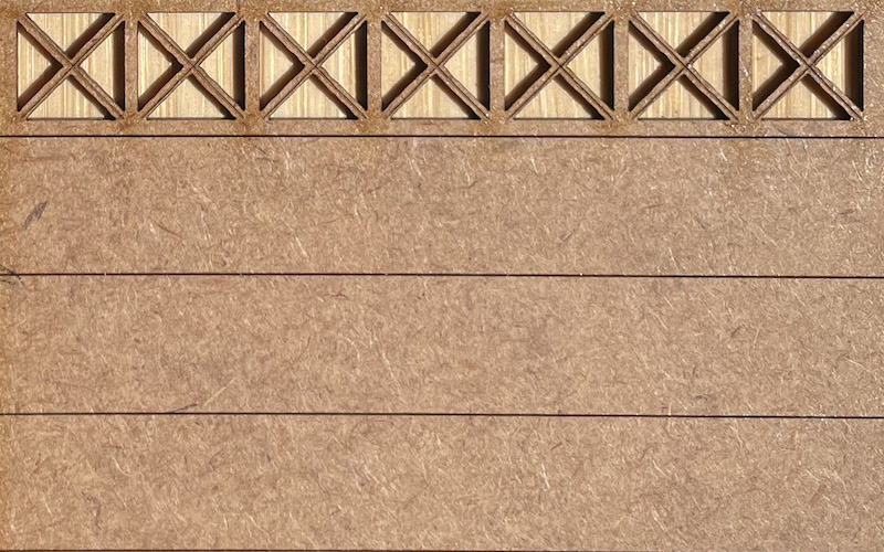 6 PALISSADES BÉTON 7 CROIX M + 7 POTEAUX BÉTON DROITS H