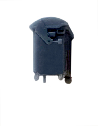 2 CONTENEURS- POUBELLES