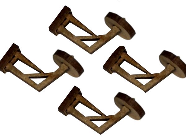 4 LAMPADAIRES MURAUX