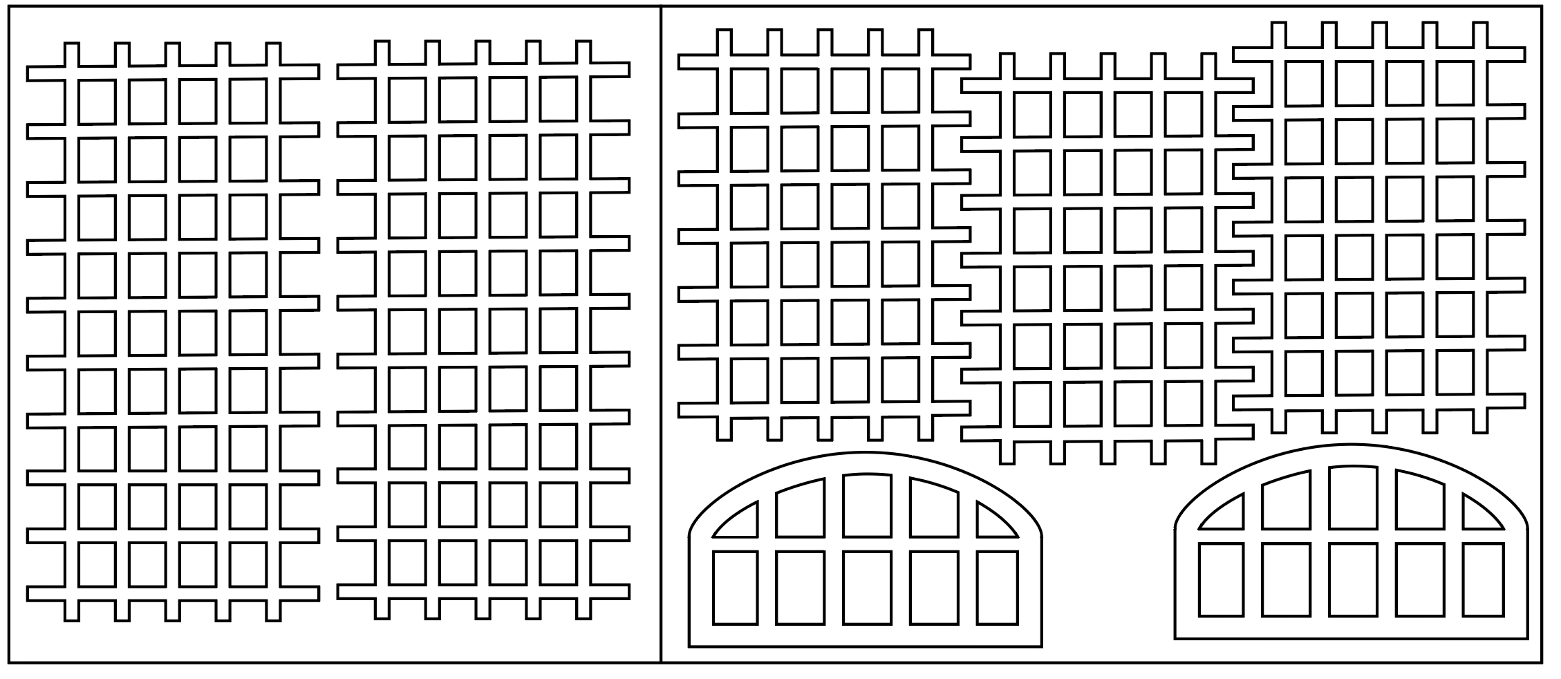 Kit GRILLES FER FORGÉ