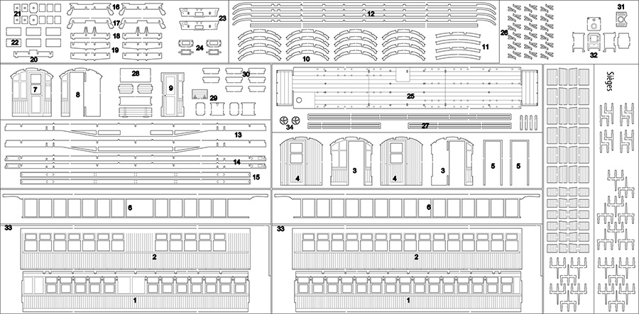 Kit TROCHITA VOITURE II CLASSE – Image 2