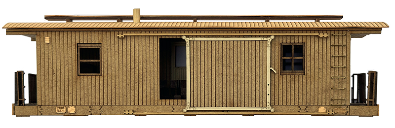 Kit TROCHITA FOURGON. Intérieur complet avec bogies archbar…