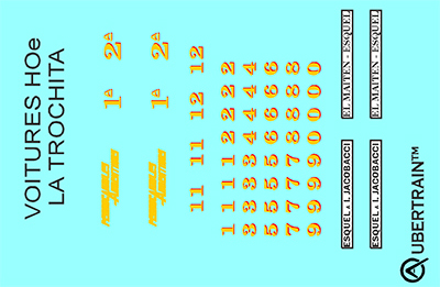 DÉCALCOMANIES VOITURES NUMÉROS et LOGOS