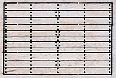 2 PASSAGES de VOIES HOm en BOIS