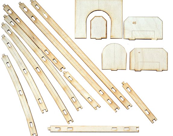 GUIDES RAIL FLEXIBLE Hom code 70. GABARITS de VOIES CODE 70 en CONTREPLAQUÉ RENFORCÉ.